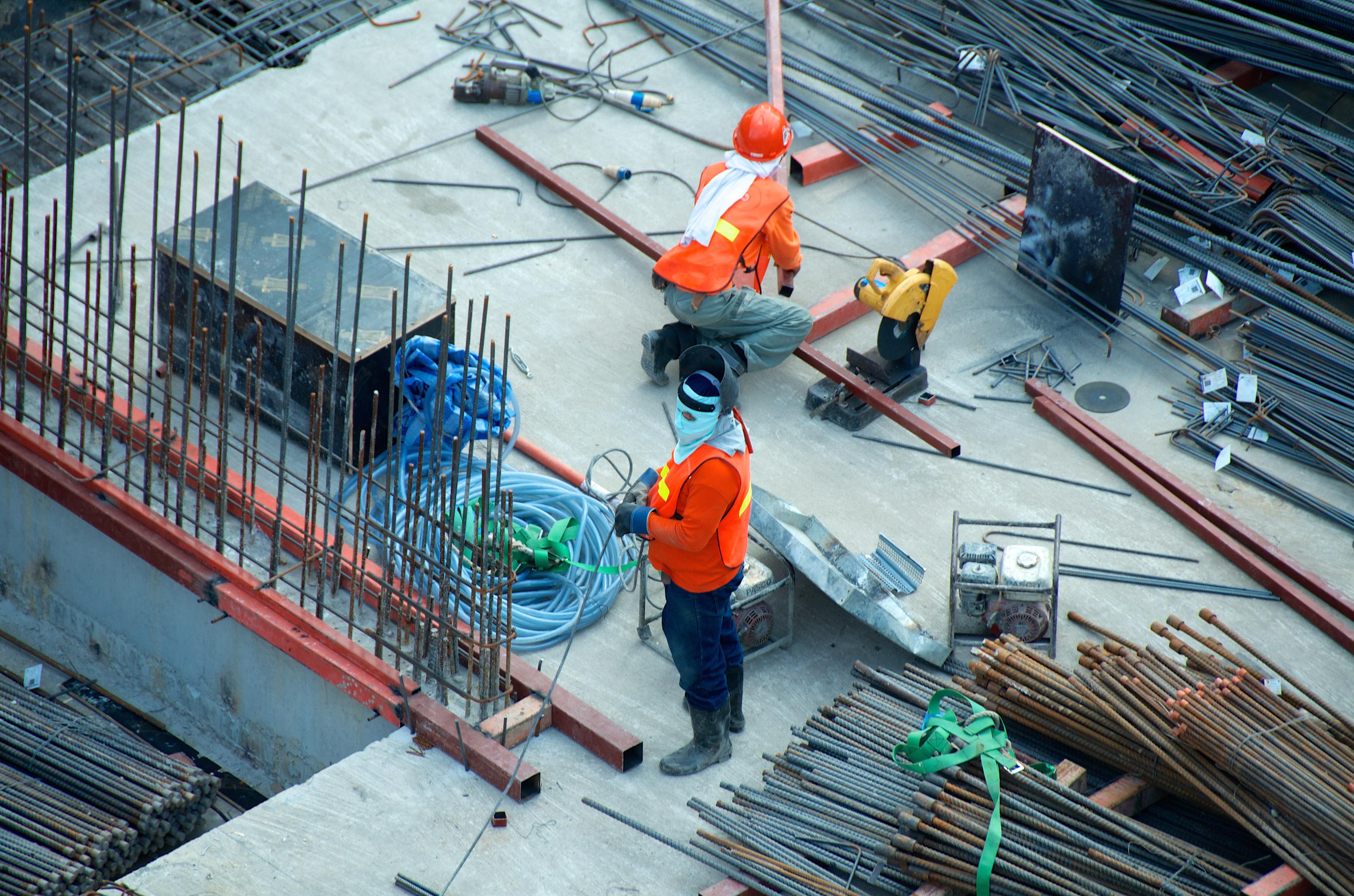 travailleurs de la construction